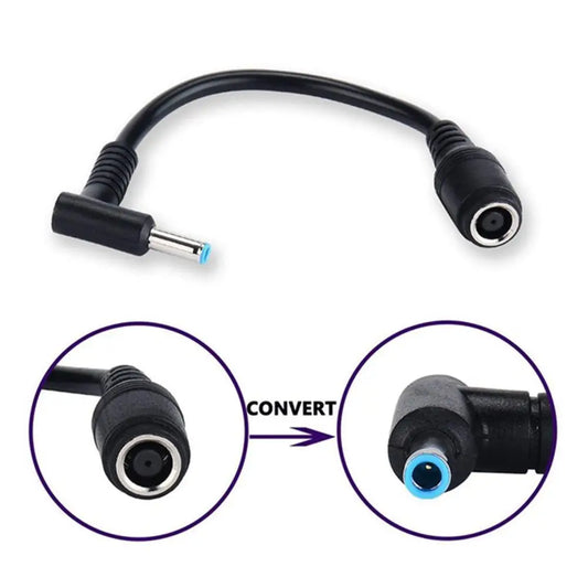 7.4mm to 4.5mm DC Power Adapter Cable for HP & Dell Laptops DC Power Adapter Cable Oasis Select