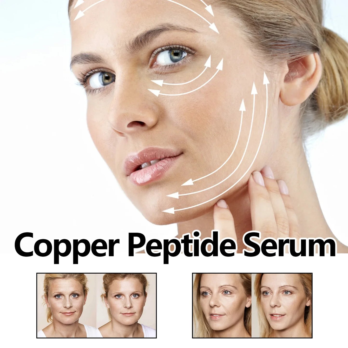 Eelhoe Copper Peptide Face Serum – Fine Lines & Repair 30ml