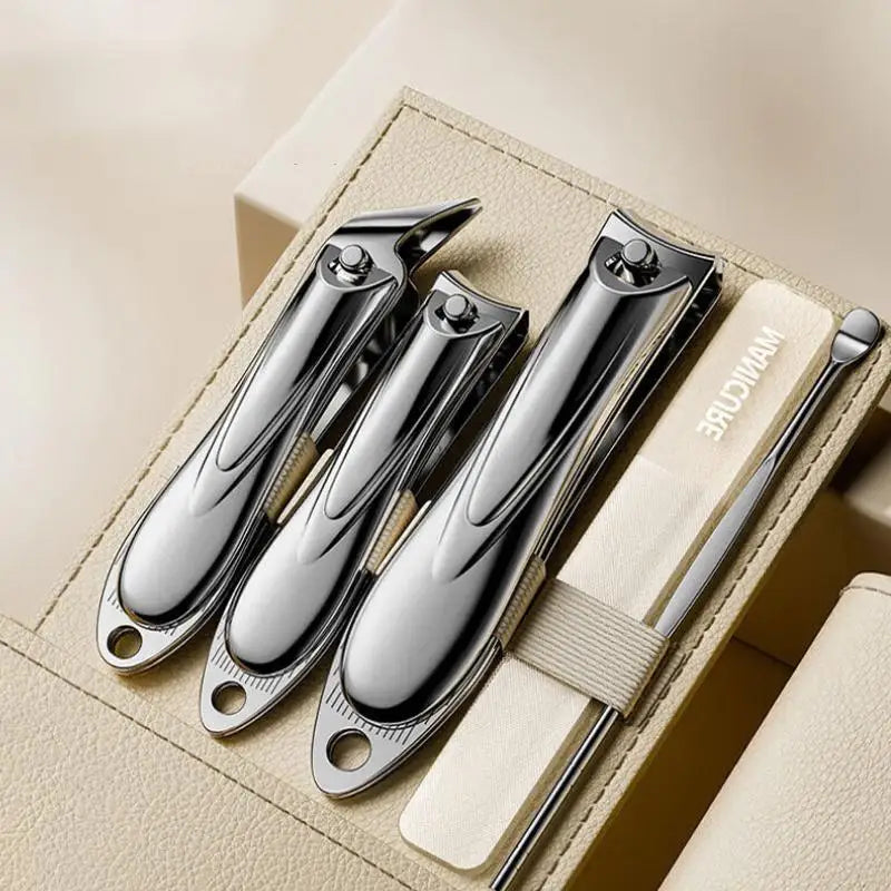 Manicure Set Personal Care Nail Kit 5 Pieces Nail Set Grooming Kit Peaceful Pleasures Health and Wellness A