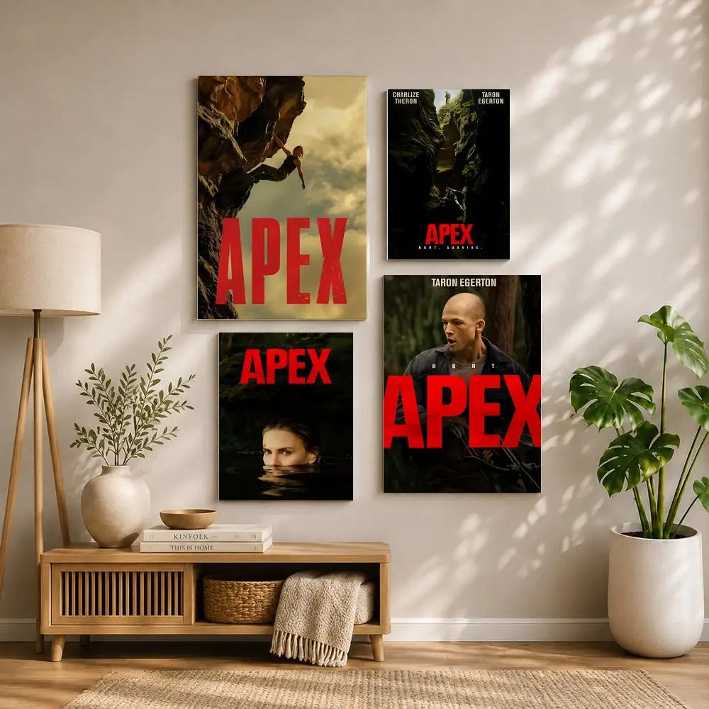 Movie-Apex HD Self-Adhesive Waterproof Poster | Wall Art Decor Wall Art Poster Peaceful Pleasures Health and Wellness