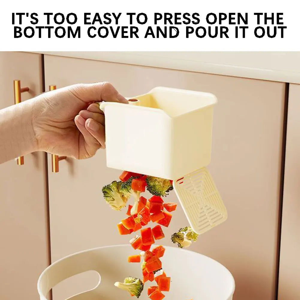 Hangable Kitchen Drainer Self-Cleaning Sink Food Catchers Multi-Functional Draining Basket Trash Catchers Kitchen Accessories Peaceful Pleasures Health and Wellness