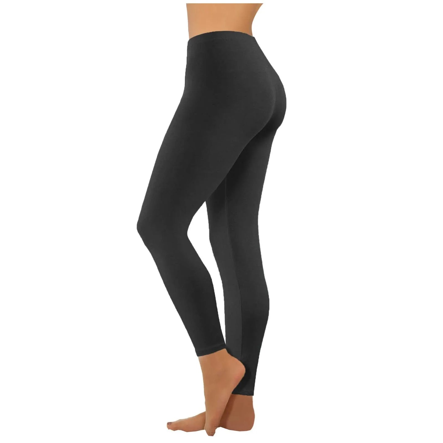 High Waist Yoga Leggings Seamless Push Up Sport Leggings Fitness Running Pants Solid Highly Elastic Underwear Bottoms Peaceful Pleasures Health and Wellness Black XXXXL