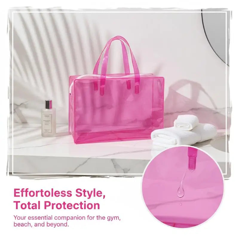 Waterproof Wet & Dry Separation Swim Bag | Travel Toiletry Tote