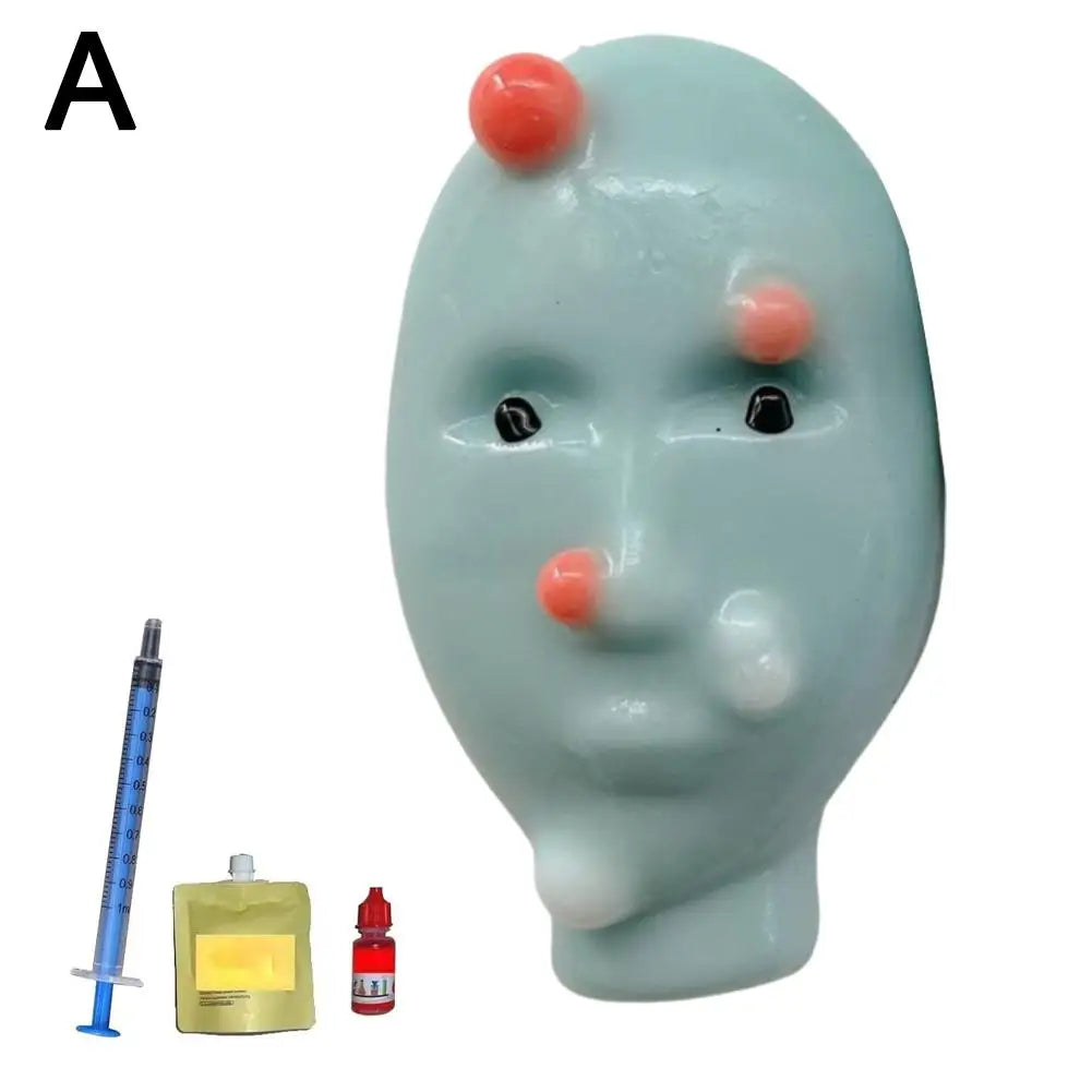 Pimple Popping Toy Reusable Stress Relief With Filler Tools Fun Sensory Fidget For ADHD & Anxiety Relief Games Toys Peaceful Pleasures Health and Wellness A