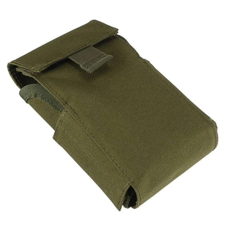 Hunting 25 Round Shell Pouch 12 Gauge 12GA Shotgun Reload Molle Holder Outdoor Hunting Magazine Pouches CS Field Bullet Bags Peaceful Pleasures Health and Wellness Green color