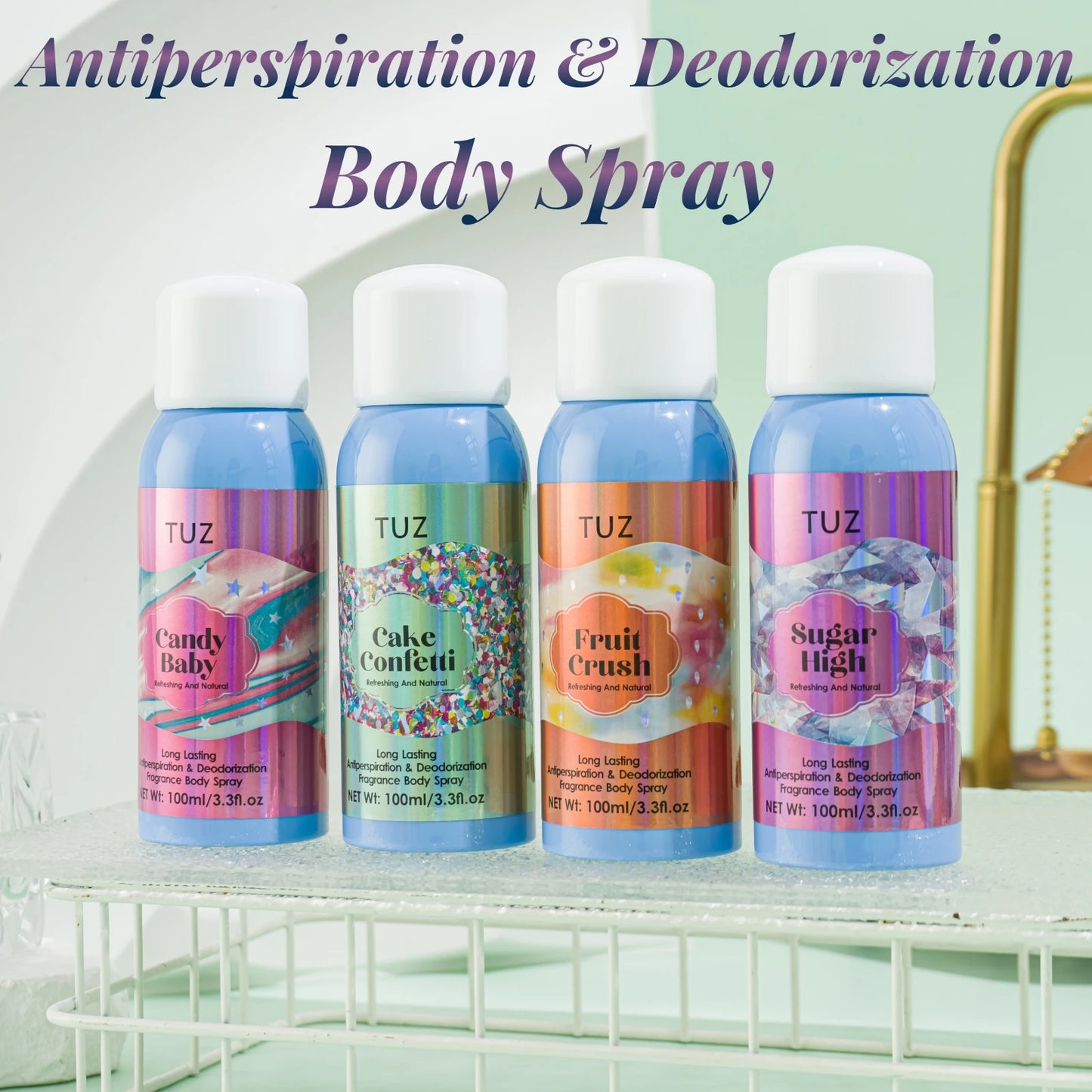 Long Lasting Deodorant Spray for 24-Hour Freshness
