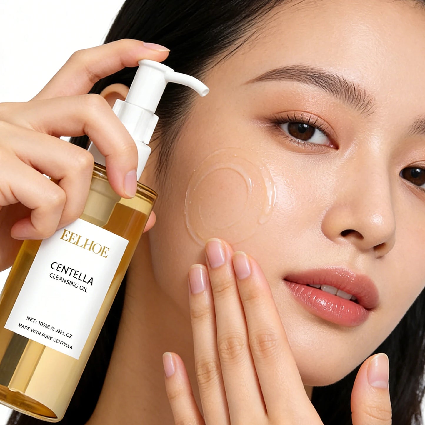 Centella Cleaning Oil Deeply Moisturizing Effectively Cleaning Makeup and Dirt Soothing Skin Gentle Cleansing Makeup Remover Oil Peaceful Pleasures Health and Wellness