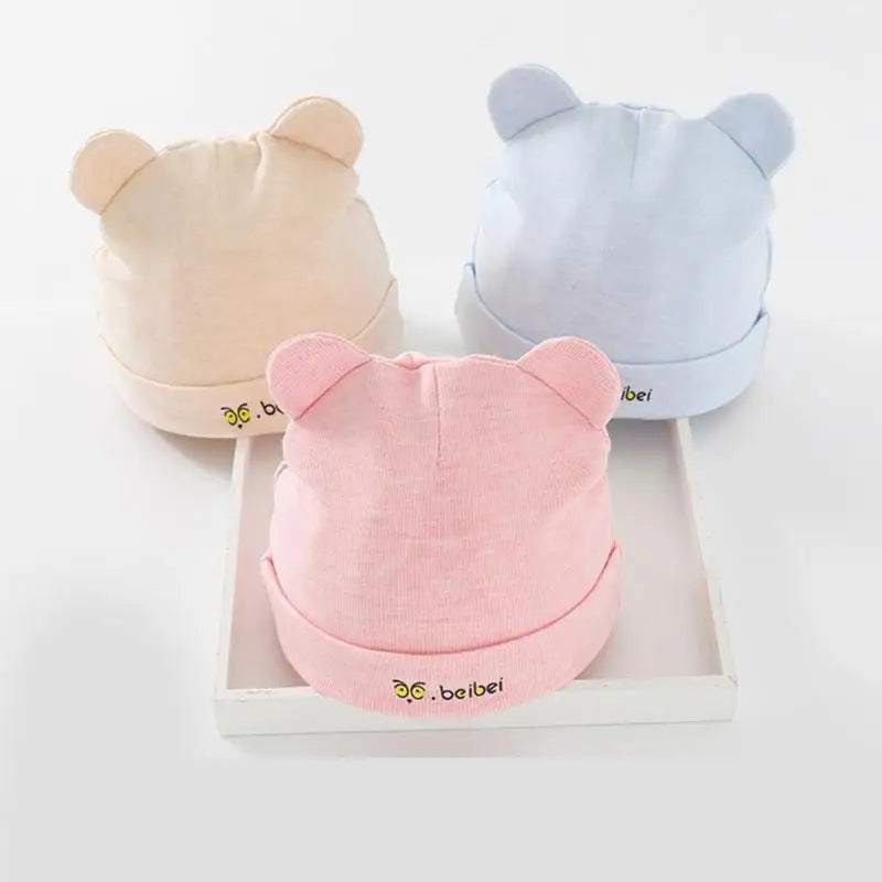 Newborn Baby Knit Bonnet Hat 0–6 Months | Boys & Girls Cap