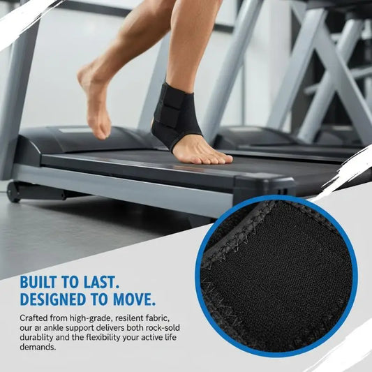 Adjustable Neoprene Ankle Brace – Sports & Recovery Support Ankle Support Brace Peaceful Pleasures Health and Wellness