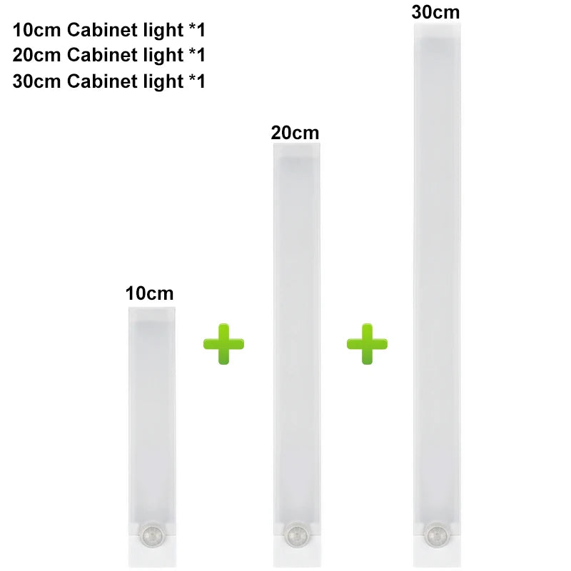 USB Rechargeable LED Motion Sensor Night Light – Cabinet & Kitchen