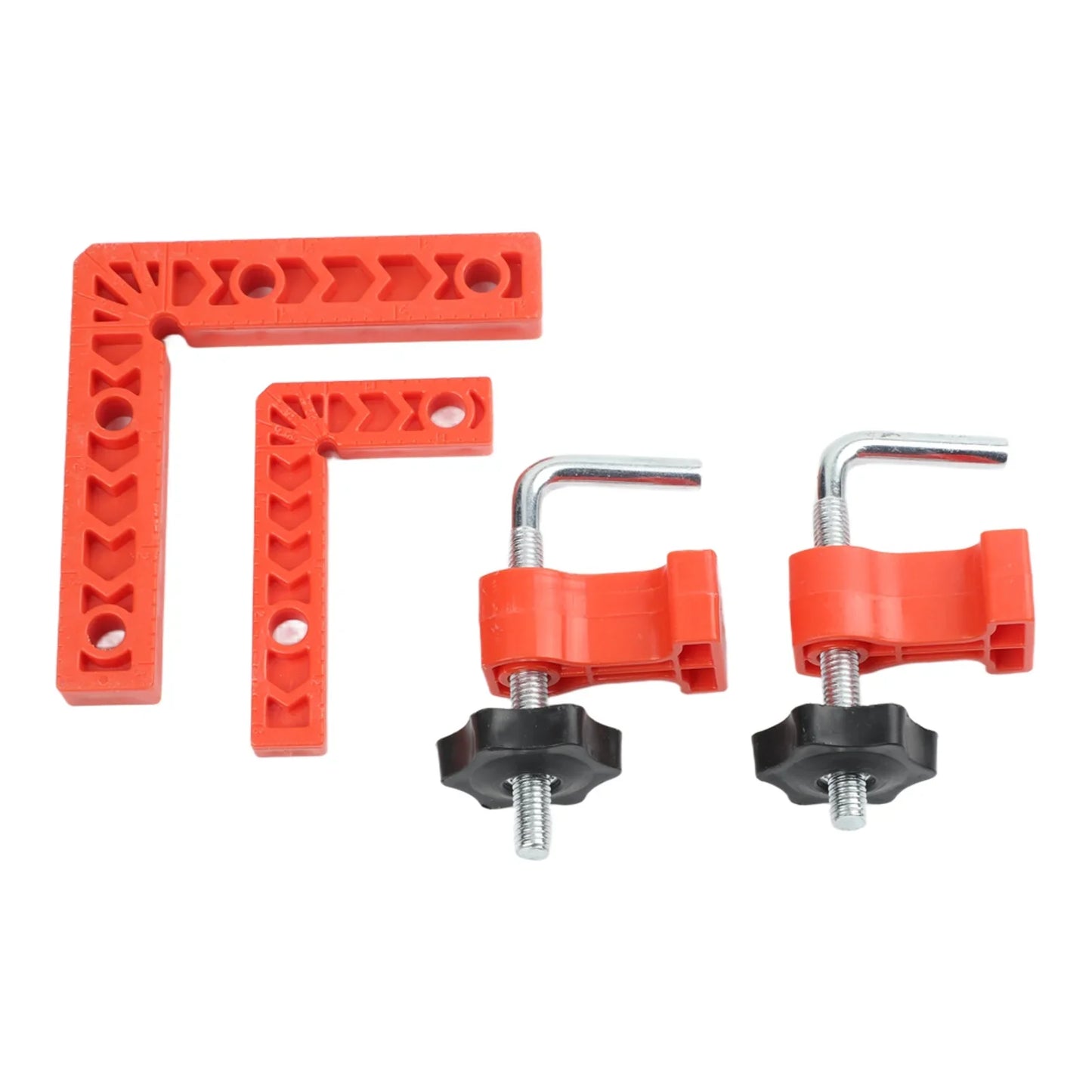 90° Aluminum Right Angle Clamp – L-Shaped Woodworking Tool