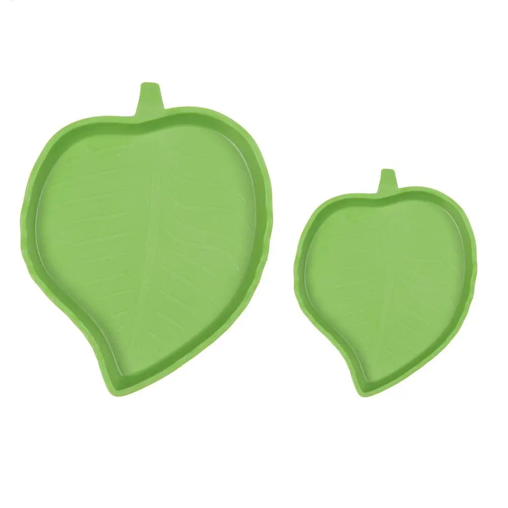 Reptile Leaf Feeding Bowl | Tortoise, Turtle & Lizard Dish