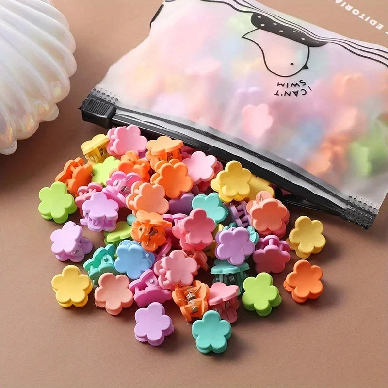 50pcs Non-Slip Mini Claw Clips – Colorful Hair Clips for Women Peaceful Pleasures Health and Wellness