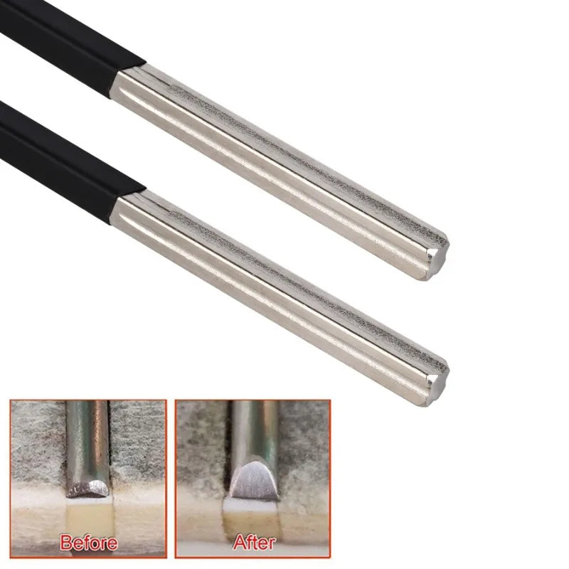 Guitar Fret Crowning File Wooden Polished Repair Maintenance Luthier