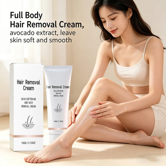 EELHOE Hair Removal Cream – Fast-Acting Depilatory Lotion 100g Hair Removal Cream Peaceful Pleasures Health and Wellness