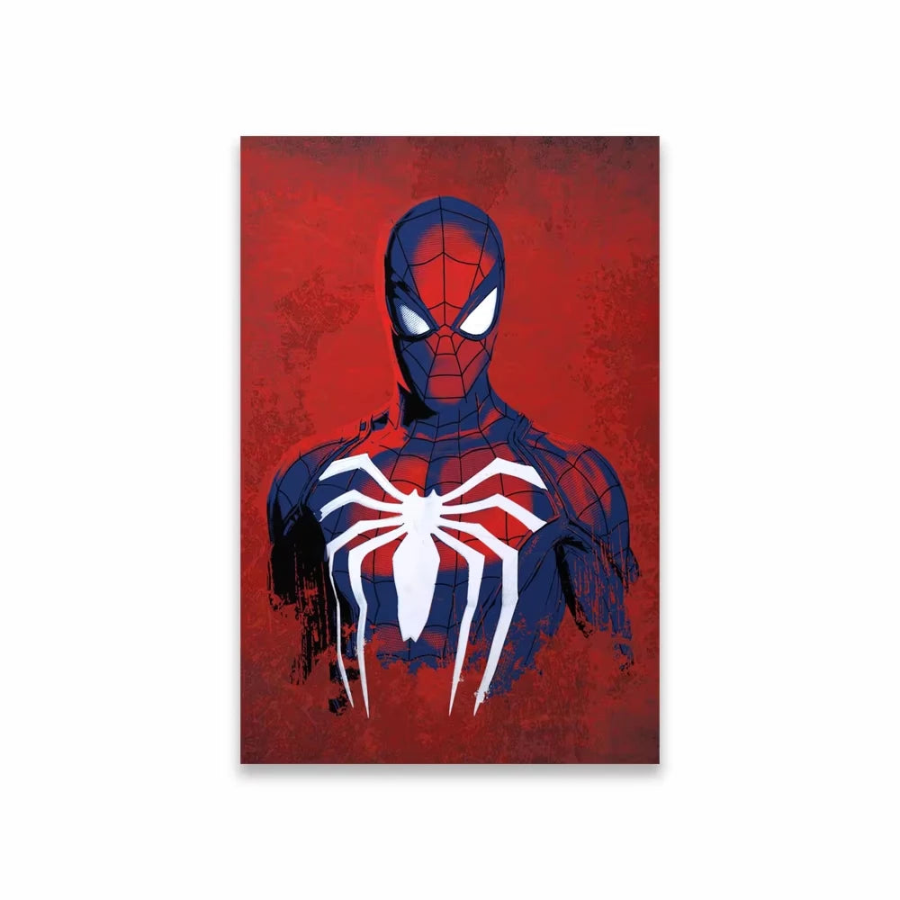 Spider Man Comics Poster Superhero Cartoon Movie Art Canvas Painting The Amazing Spider Man Prints Bedroom Decoration Peaceful Pleasures Health and Wellness 3 40x60cm