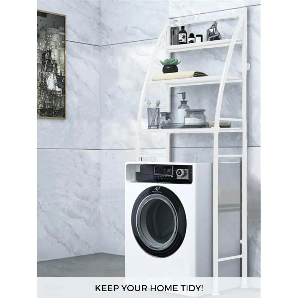 3-Tier Over Washing Machine Shelf | Waterproof Storage Rack