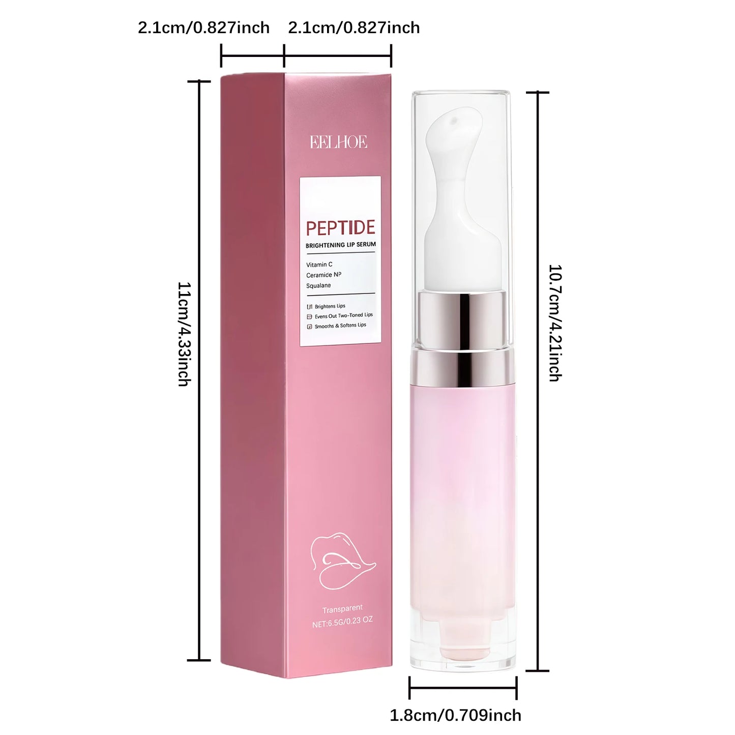 Hydrating Lip Serum – Brightening & Plumping with Niacinamide
