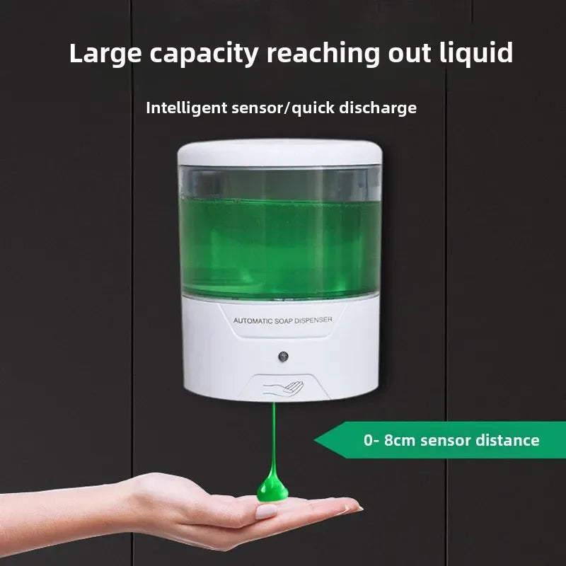 Dishwasher Detergent Dispenser Automatic Touchless Induction Hand Soap Liquid Soap Holder Soap Dispenser Equipped With 2 screws Peaceful Pleasures Health and Wellness