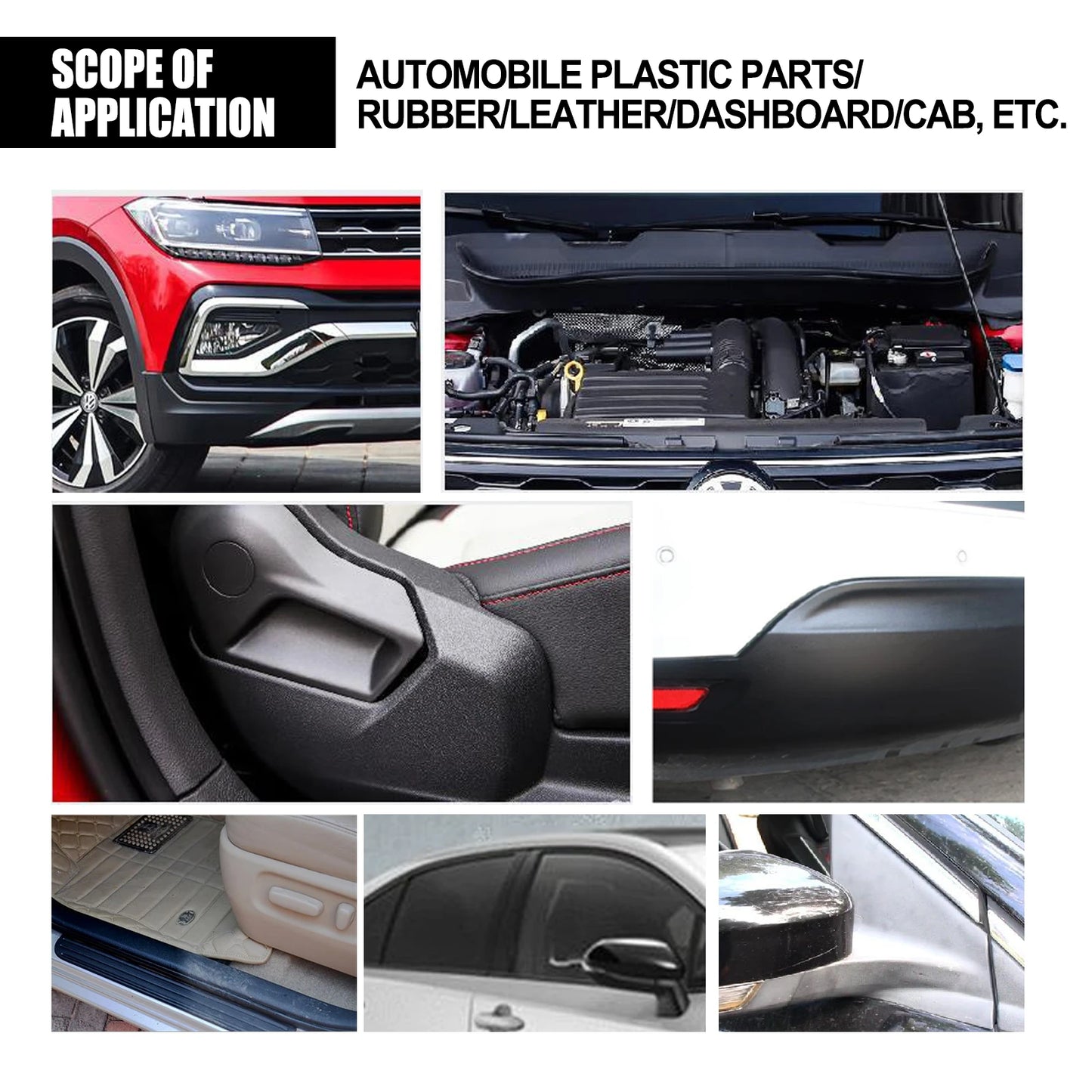RayHong Car Plastic Restorer – UV Coating & Interior Polish