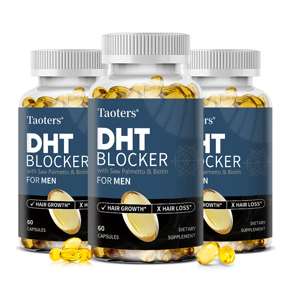 DHT Blocker Hair Growth Supplement – Saw Palmetto & Biotin