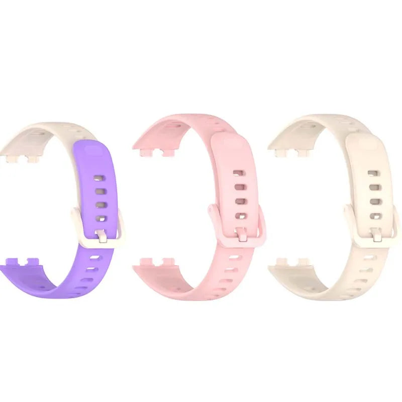 3-Pack Silicone Replacement Bands for Huawei Band 9 & NFC Peaceful Pleasures Health and Wellness Mixed color 1