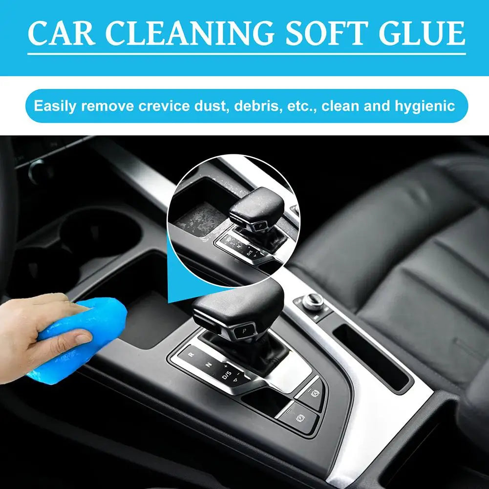 Car Air Vent cleaning soft glue Magic Dust Cleaner Gel Office Gap Wash Mud Removal Rubber Auto Interior Cleaning Peaceful Pleasures Health and Wellness