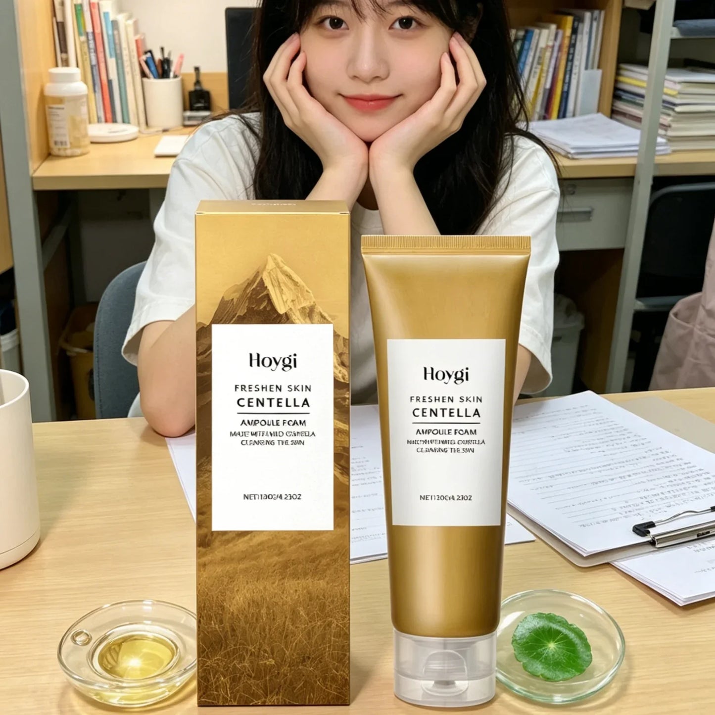 Hoygi Centella Facial Cleanser – Oil Control & Deep Clean 120g