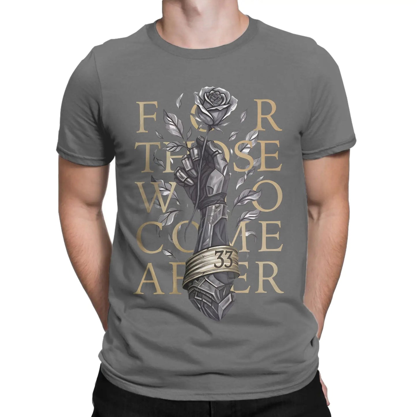 Clair Obscur Expedition 33 T Shirt Summer Novelty T-Shirts Men 100 Cotton O Neck Plus Size 5XL Short Sleeve Classic Tops Peaceful Pleasures Health and Wellness