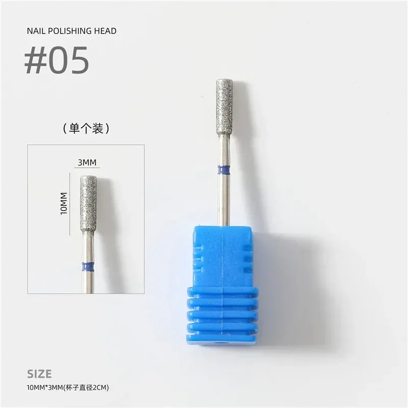 5-Piece Nail Drill Bit Set – Polishing, Grinding & Engraving Nail Drill Bit Set Peaceful Pleasures Health and Wellness B1369-05 China Mainland