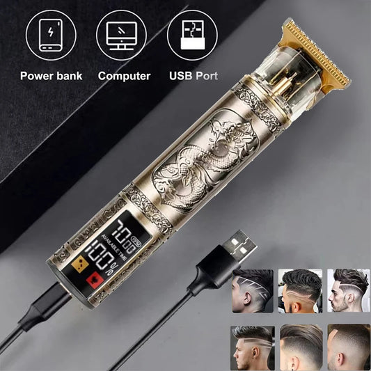 XMSJ T9 Rechargeable Hair Clipper & Beard Trimmer for Men Hair Clipper Trimmer Peaceful Pleasures Health and Wellness