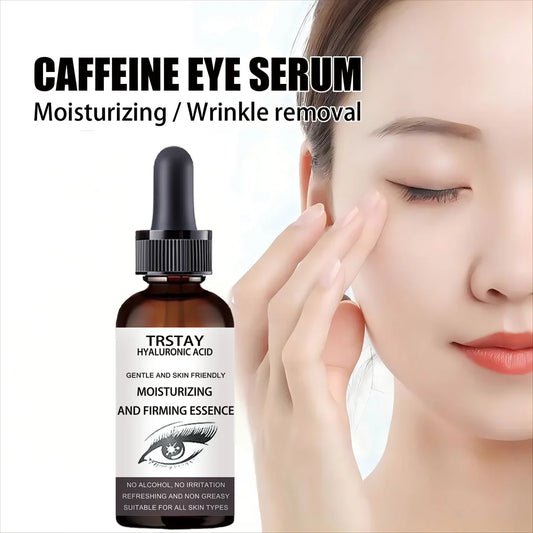 TRSTAY Caffeine Eye Oil – Firms, Brightens & Hydrates Eye Area Eye Serum Oil Oasis Select 50ML