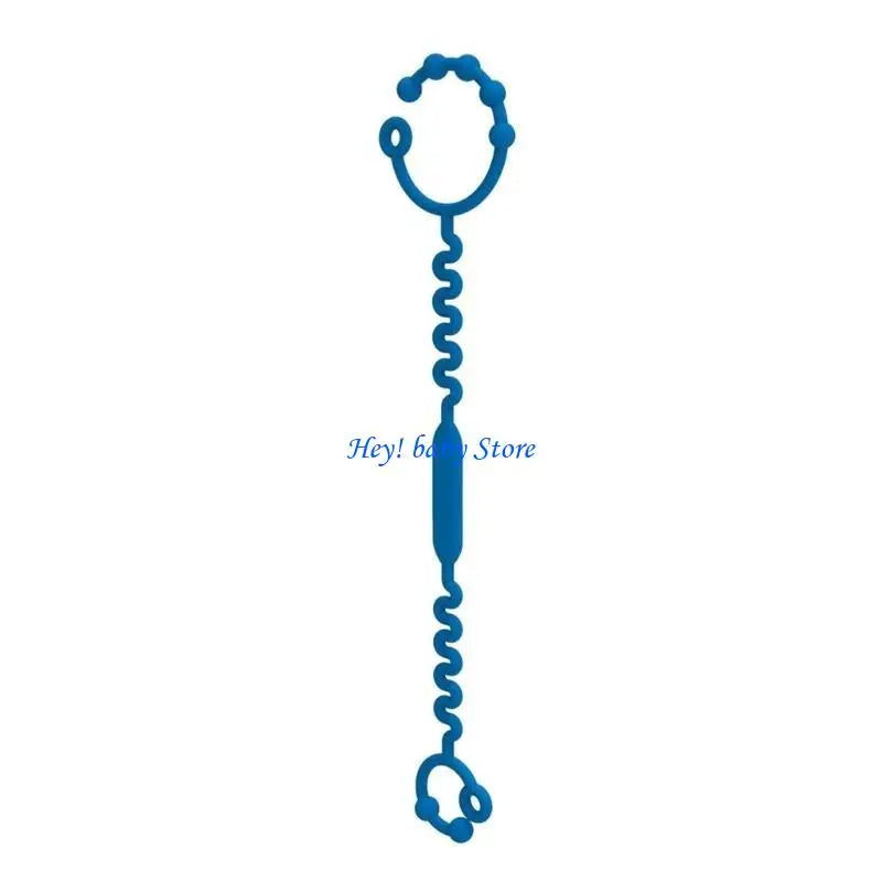 Silicone Baby Bottle Holder Leash | Pacifier & Teether Strap