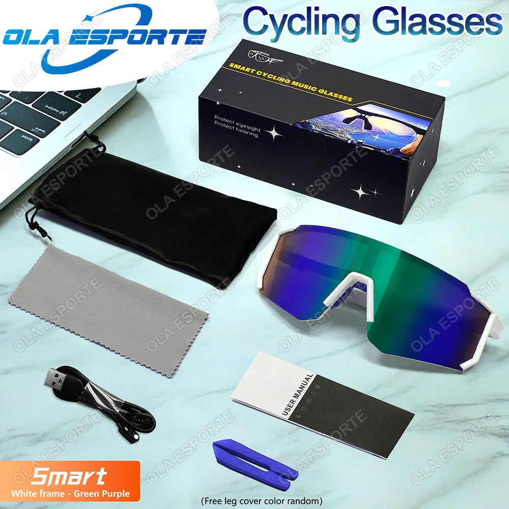 Ola Esporte Bluetooth 5.4 Smart Audio Sunglasses | UV Protection