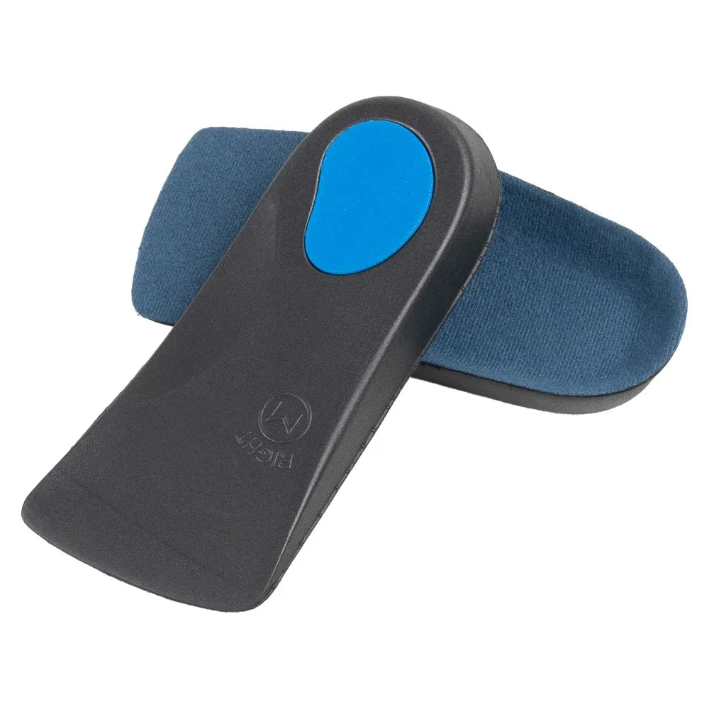 3/4 Length Plantar Fasciitis Fallen Arches Insoles Comfort Shoe Inserts for Flat Feet, Heel Pain Relief, Over Pronation, Walking Peaceful Pleasures Health and Wellness M