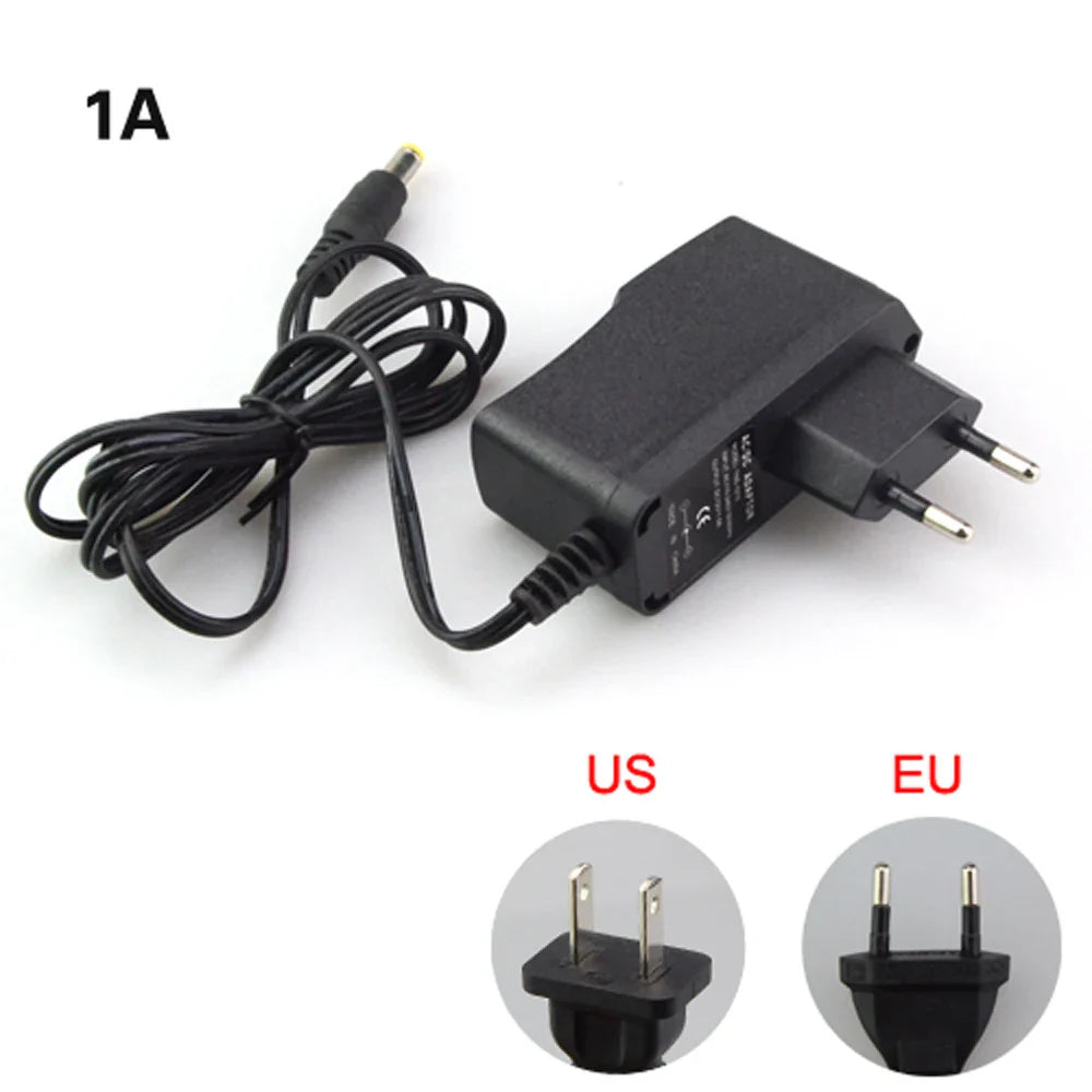 12V DC Power Supply Adapter 1A/2A/3A – LED Strips & Routers