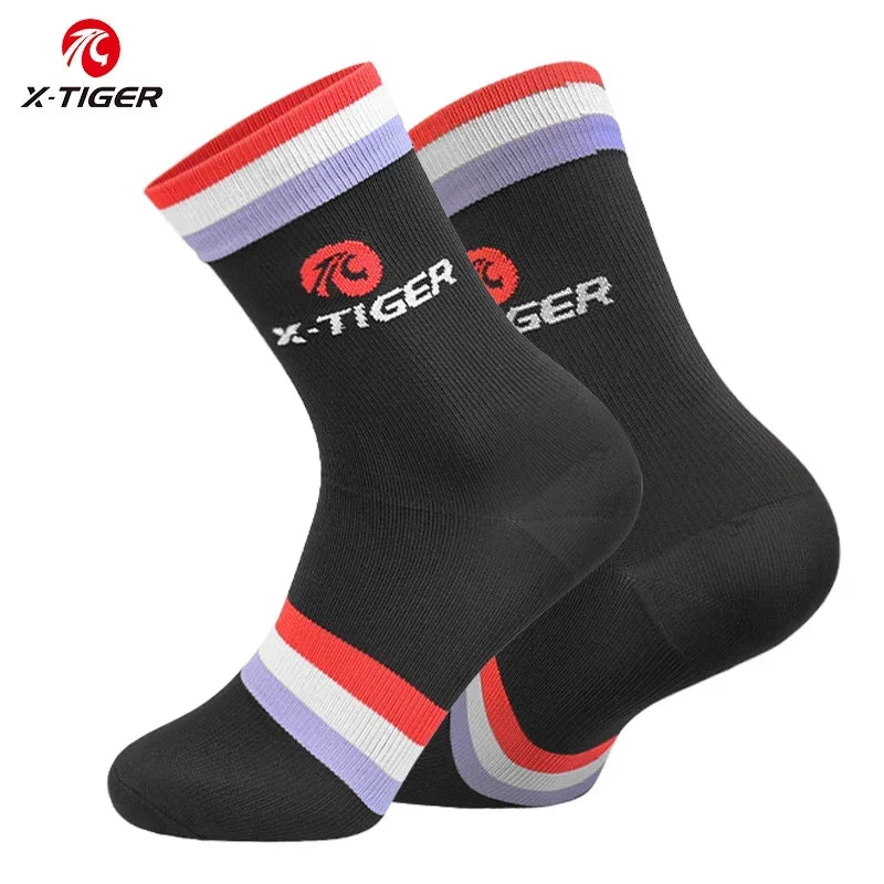 X-TIGER Cycling Socks – Breathable, Quick-Dry Racing Socks