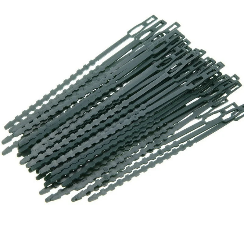 Adjustable Plastic Plant Cable Ties Reusable Garden Tree Climbing