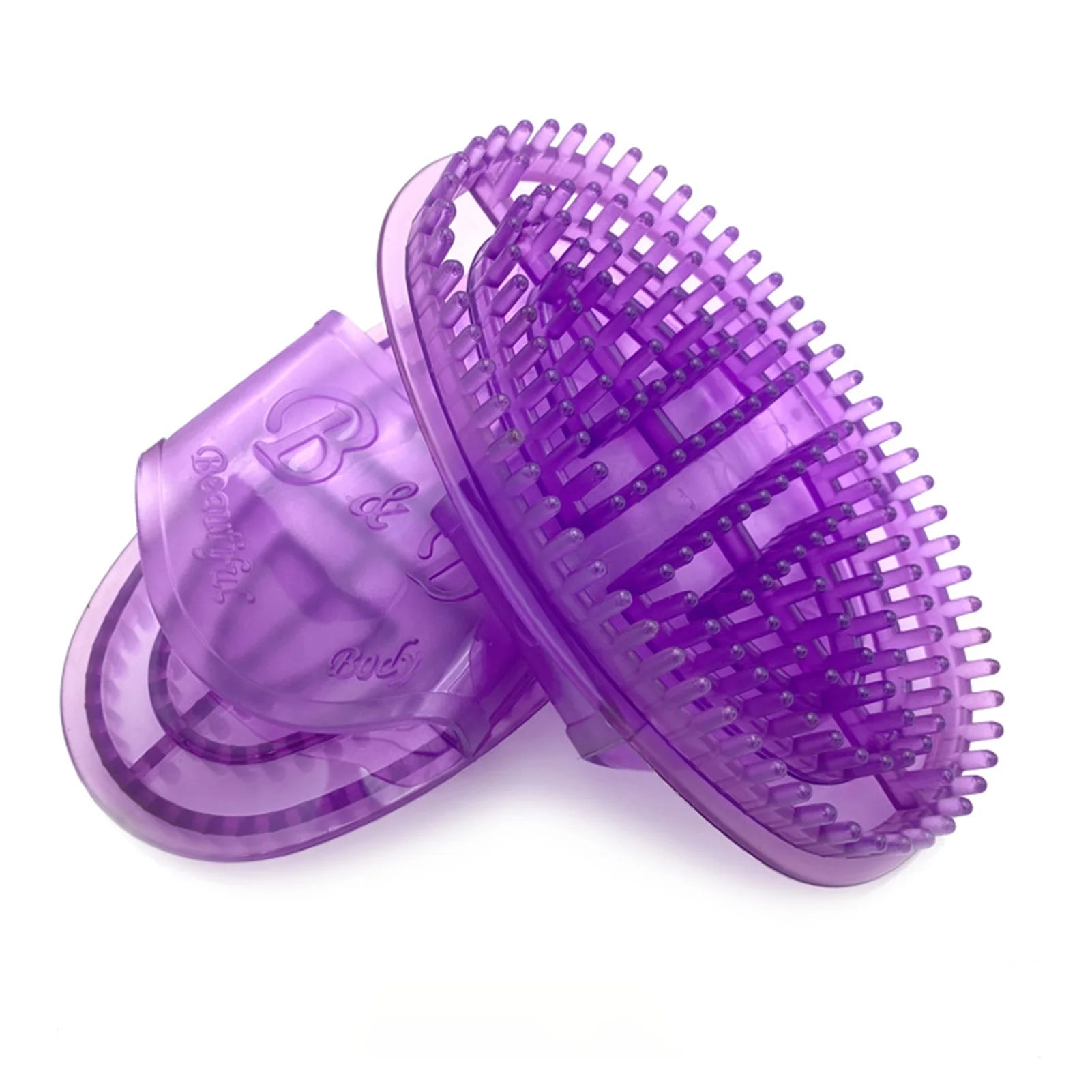 Massage Brush Handheld Massagers PVC Portable Body Scraping Massage Brush for Men Women Children Pets Peaceful Pleasures Health and Wellness