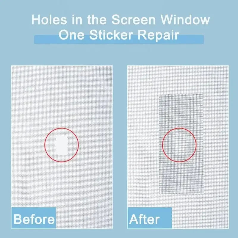 Self-Adhesive Mosquito Screen Repair Tape 5x200cm