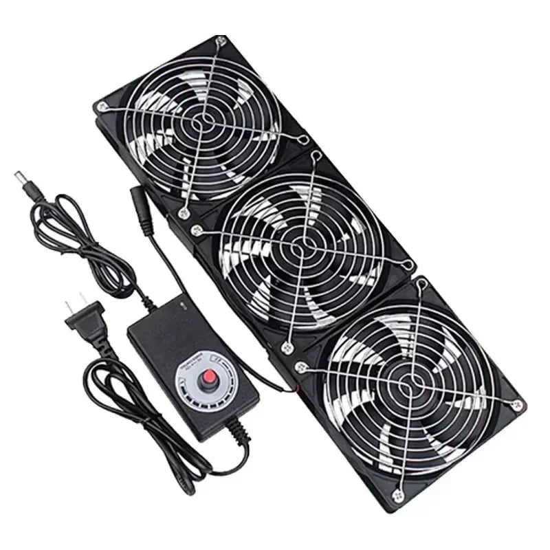 HOMEFISH 220V Exhaust Fan with Remote Control | 120mm