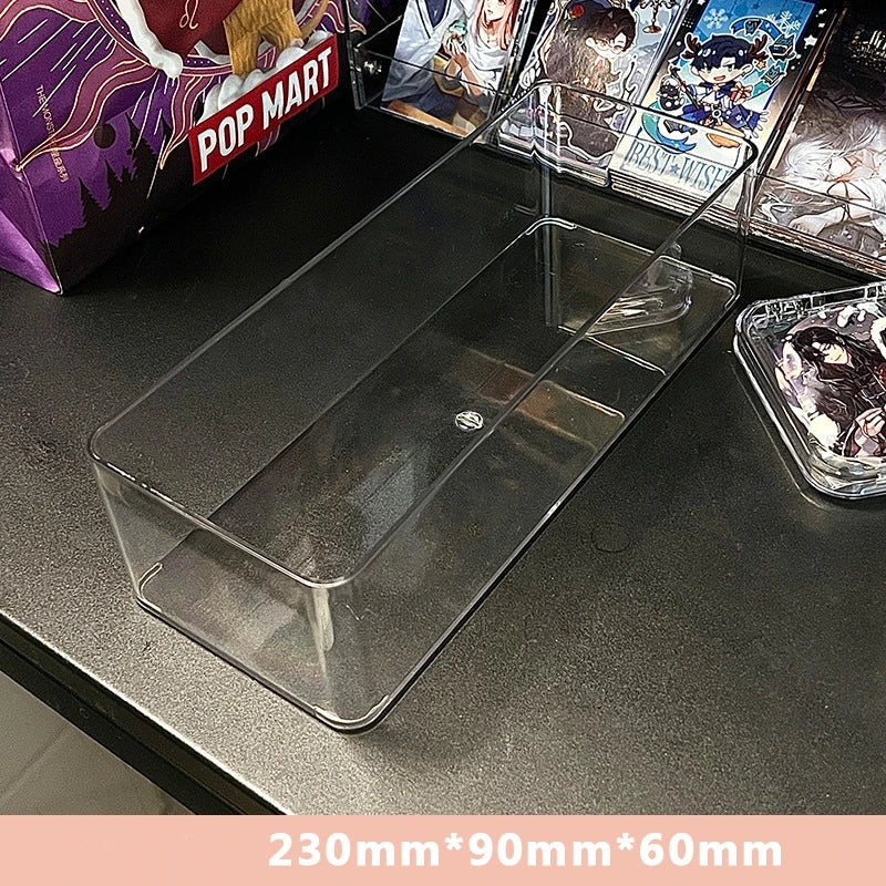 Transparent Acrylic Badge & Jewellery Display Storage Box
