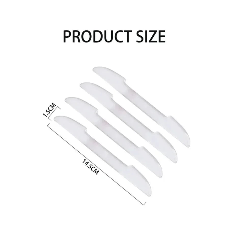 Car Door Transparent Anti-collision Protector Bar Stickers Rearew View Mirror Cover Protection StripSide Edge Protection Guards Peaceful Pleasures Health and Wellness
