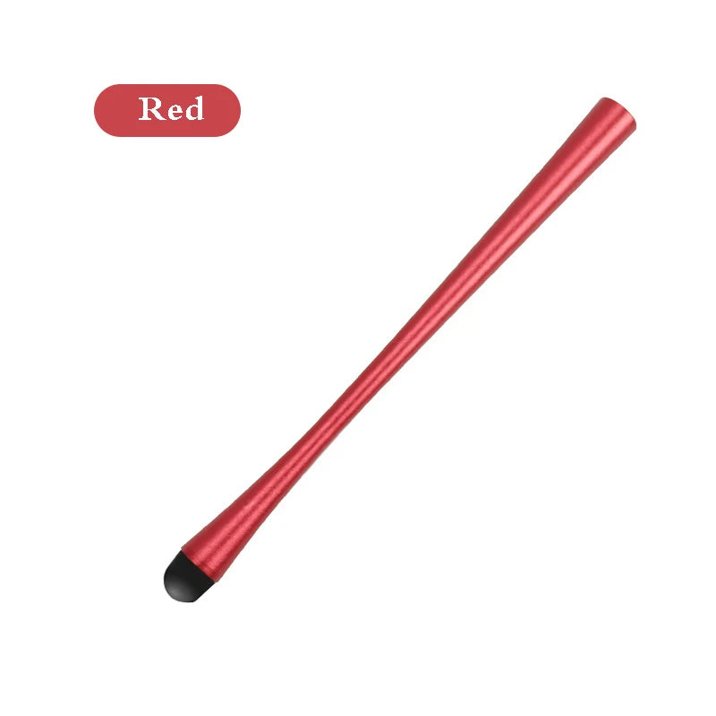 Touch Pen android Universal Stylus Pen Mobile Phone Touch Screen Accessory Metal Electrostatic Capacitive Pencil Tablet Iphone Peaceful Pleasures Health and Wellness Red(1pcs)