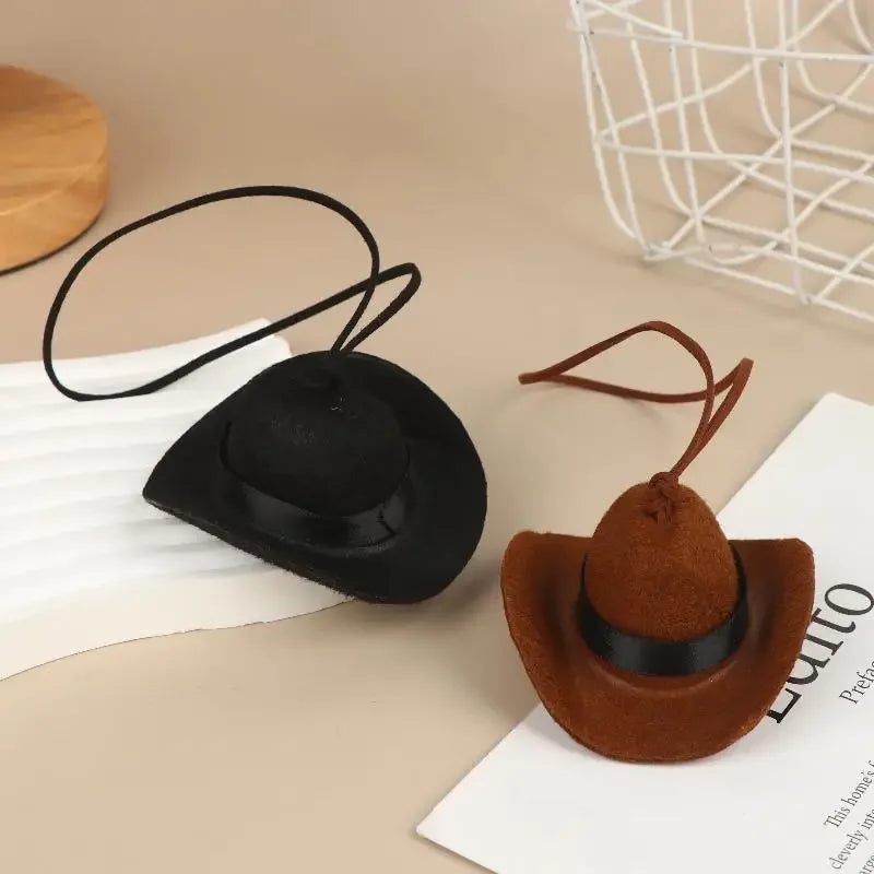 Retro Cowboy Car Pendant Keychain & Backpack Ornament Car Pendant Keychain Peaceful Pleasures Health and Wellness