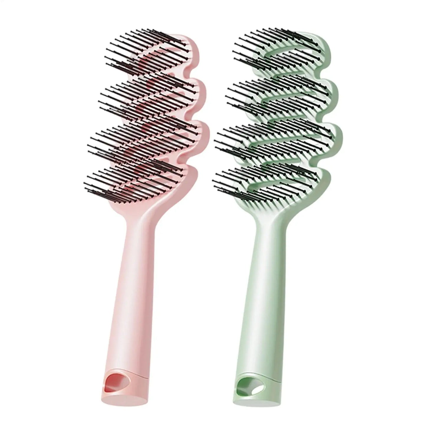 Anti-Static Wet Hair Brush & Detangling Scalp Massage Comb