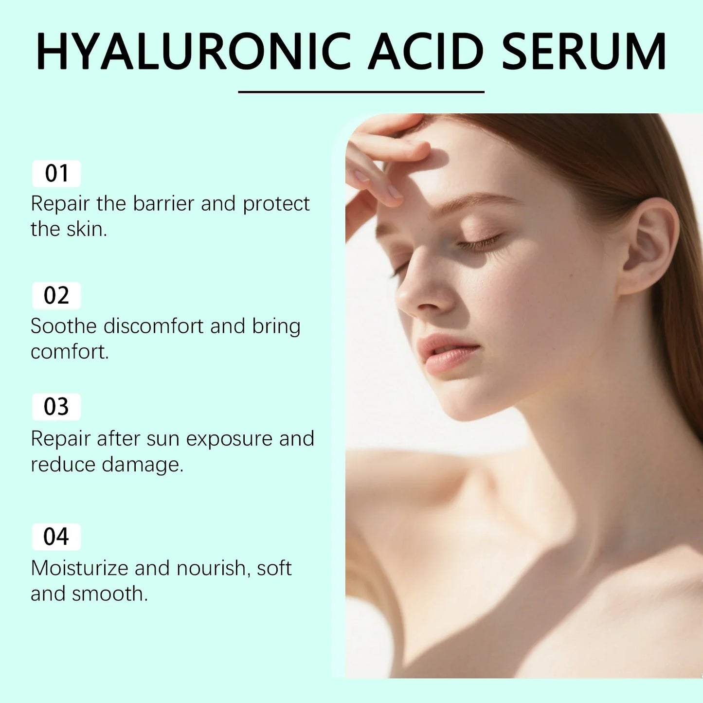 Hoygi Hyaluronic Acid Face Serum – Hydrate & Soothe Skin