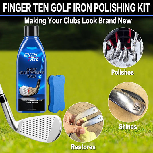 Golf Club Polishing Wax – Scratch & Oxidation Remover | Mirror Shine Golf Club Polish Oasis Select