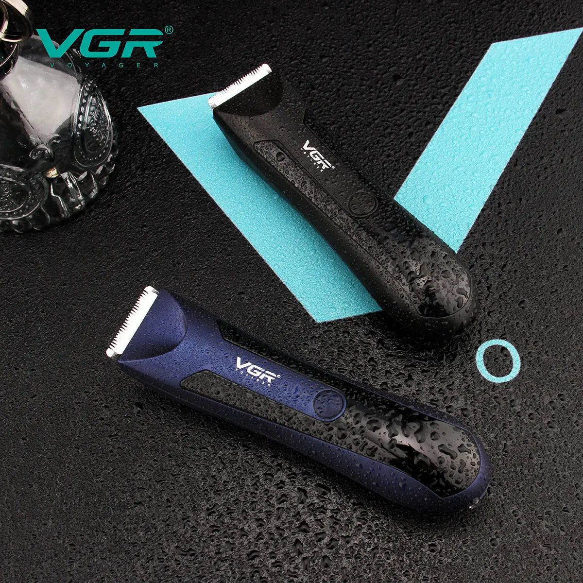 VGR 951 Body Hair Trimmer Groin Rechargeable Ball Shaver/Trimmer Men Electric Pubic Beard Hair Clipper For Men Groomer Peaceful Pleasures Health and Wellness