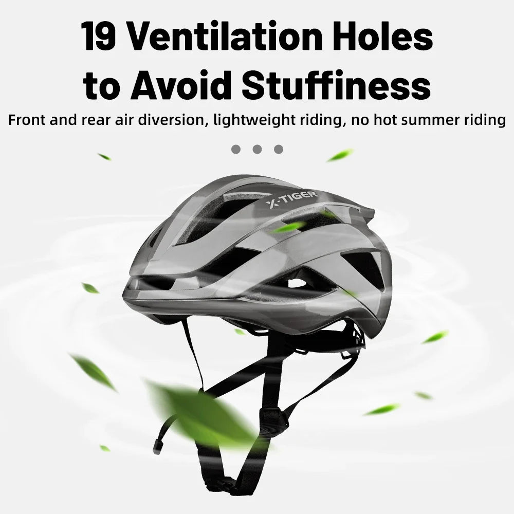 X-TIGER Ultralight MTB Road Bike Helmet | Adult Cycling Safety